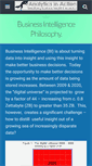 Mobile Screenshot of analyticsinaction.com